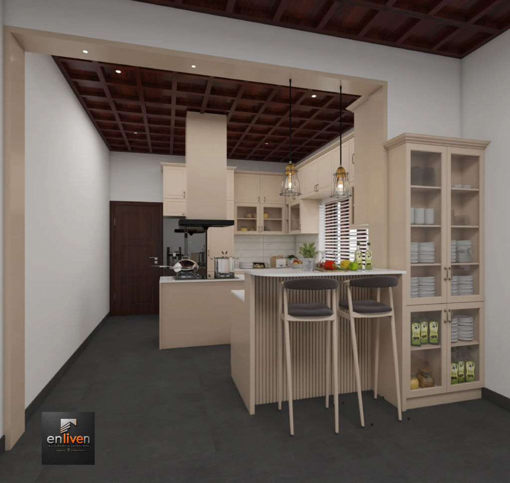 Modular Kitchen — alternate view